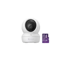 EZVIZ - Combo de Seguridad H6C 3MP + MicroSD WD Purple 128GB