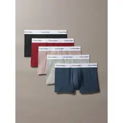 CALVIN KLEIN - Pack De 5 Boxer Trunk - Modern Cotton Holiday