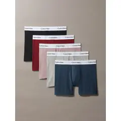 CALVIN KLEIN - Pack multicolor de 5 boxer brief - modern cotton holiday