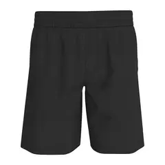 CALVIN KLEIN - Bermuda Negra De Lino Para Hombre