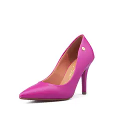 VIZZANO - Tacón Alto Fucsia Napa
