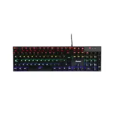 JANUS - Combo Teclado + Mouse GAMER Alámbrico Mecánico Retro Iluminado