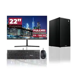 JANUS - Computador de Escritorio intel Core 5 12400 SSD 512GB RAM 8GB Monitor 22 113399