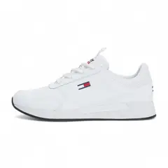 TOMMY HILFIGER - Zapatilla Hombre M01080 100% Original White/Geométrico/11