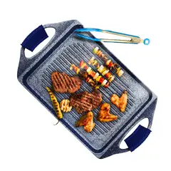 TV NOVEDADES - Parrilla Ultra Antiadherente Poco Humo Para Interiores Nutri Grill Pro