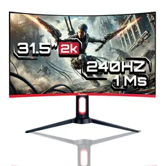 JANUS - Monitor Gamer 32 Curvo 2K 240Hz 1Ms + Freesync
