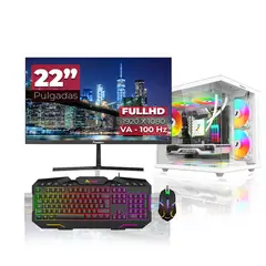 JANUS - Computador Gamer Ryzen 5 4600G SSD 512GB RAM 16GB Monitor 22 121717
