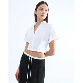 SEVEN SEVEN - Blusa Para Mujer Manga Corta Color Crudo Marca #28123960