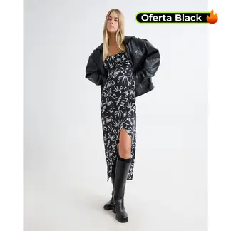 SEVEN SEVEN - Vestido Para Mujer Manga Sisa Color Negro Marca #28171363