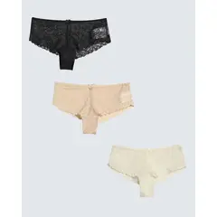 SEVEN SEVEN - Panty Para Mujer Hipster Color Crudo Marca #28800097