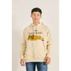 KOAJ - Buzo capota ranglan con estampado de El Rey León HOMBRE