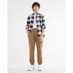 SEVEN SEVEN - Pantalon Para Hombre Jogger Color Camel Marca #45071036