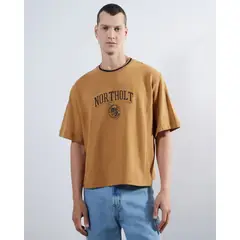 SEVEN SEVEN - Camiseta Para Hombre Manga Corta Color Amarillo Marca #45092581
