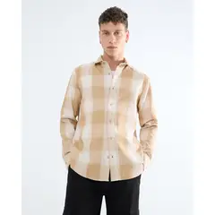 SEVEN SEVEN - Camisa Para Hombre Manga Larga Color Naranja Marca #45012056