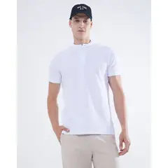 SEVEN SEVEN - Polo Para Hombre Cuello Mao Color Blanco Marca #45110844