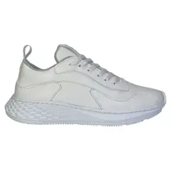CALZADO BONT - Tenis Colegial Cosido Blanco Para Niño Y Niña Bont C06