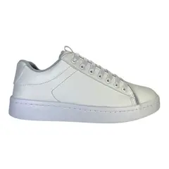 CALZADO BONT - Tenis Colegial Cosido Blanco Para Niño Y Niña Bont C07