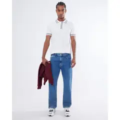 SEVEN SEVEN - Jean Para Hombre Regular Color Azul Medio Marca #45160535