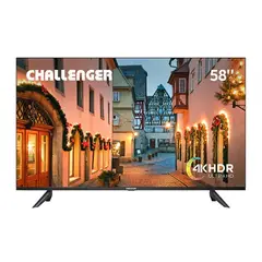 CHALLENGER - Televisor 58 4K Smart TV LED 58KG85 Google TV