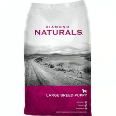 DIAMOND NATURALS - Diamond Puppy Large Breed - Cordero para Cachorros 20lb