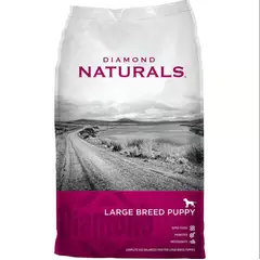 DIAMOND NATURALS - Diamond Puppy Large Breed - Cordero para Cachorros 40lb