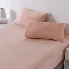 VIANNEY - Sábanas Siberia Alpes Rosa Matura King Size