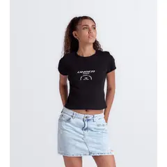 UNSER - Camiseta Cuello Redondo Manga Corta Con Estampado