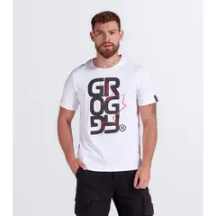 GROGGY - Darren T-Shirt Slim Masculina