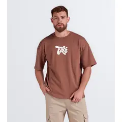 TYPER - Camiseta Extraoversize En Burda