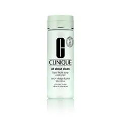 CLINIQUE - Limpiador facial All About Clean para piel seca 200 ml