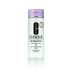 CLINIQUE - Limpiador facial All About Clean para piel mixta seca 200 ml