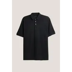 KOAJ - Camiseta polo en algodón unicolor con manga corta HOMBRE