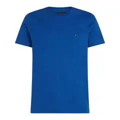 TOMMY HILFIGER - Camiseta azul essential con logo