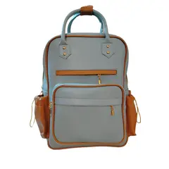 GENERICO - BOLSO TIPO MORRAL DE MUJER EN CUERO SINTETICO MODA Y ESTILO