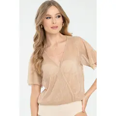 RAGGED - Body macarena shine Beige oscuro
