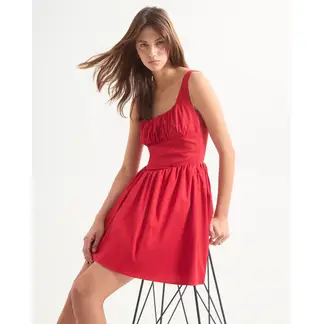 SEVEN SEVEN - Vestido Para Mujer Manga Sisa Color Rojo Marca #28171351