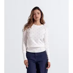 DEREK - Buzo Con Cuello Redondo