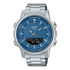 CASIO - Reloj AMW-880D-2A1 AnalogoDigital - Elegante