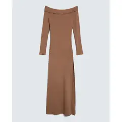 SEVEN SEVEN - Vestido Para Mujer Manga Larga Color Camel Marca #28171338