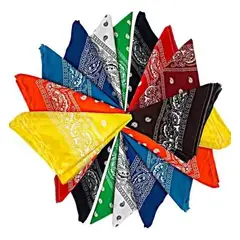 GENERICO - Pañoleta Bandana Diseño Estampada Colores