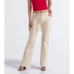 DEREK - Jean Para Mujer Bota Flare Unicolor