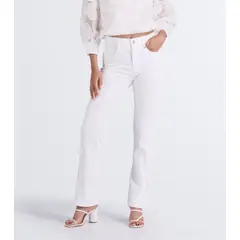 DEREK - Jean Para Mujer Bota Recta Unicolor