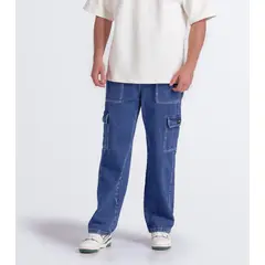 TYPER - Jean Tipo Carpintero Relaxed Fit para Hombre