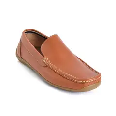 SKY WALK - SkyWalk Mocasín Clásico en cuero para Caballero 663145044MIEL
