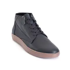 SKY WALK - Botas Cuero Hombres 663111O1-1AZUL