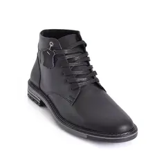 SKY WALK - Botas Cuero Hombres 66311161NEGRO