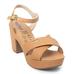 PRICE SHOES - Sandalias Tacon Mujeres 462JC006AMARETTO