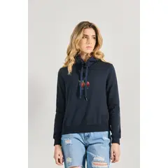 KOAJ - Buzo básico para mujer estampado en frente MUJER