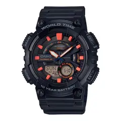 CASIO - Reloj Modelo AEQ-110W-1A2 Diseño Deportivo