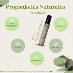 GENERICO - Kit para Aromaterapia roll on 3 unidades